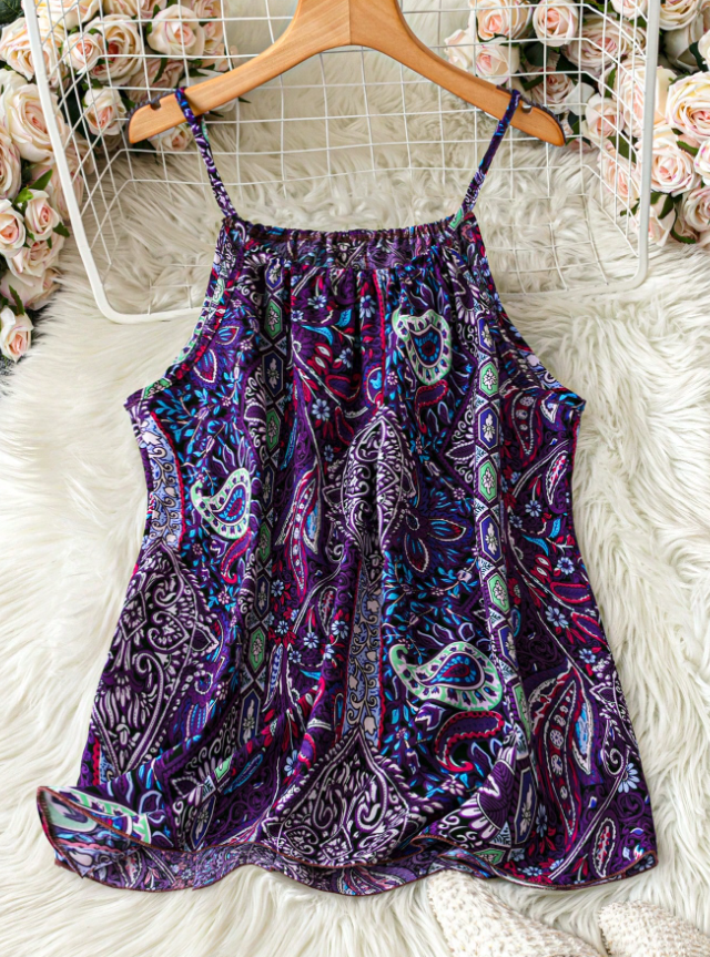 Plus Size Women's Valentine's Day Heart Tank Top